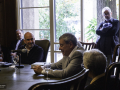 Presentación libro "17 Registros Vilamajó e Ingeniería", arq. Gustavo Scheps, FADU, Montevideo, Uy. 08/05/19. Foto: Sofía Ghiazza_SMA_FADU