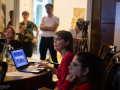 Conferencia Hormigón Histórico (USP), Dra. Arq. M. L. Bressan Pinheiro; Dra. Ing. de Andrade Oliveira, FADU, 15/11/2019. Foto: Sofía Ghiazza_SMA_FADU.