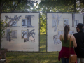 Exposición: Anatomía Artística de los Vegetales en Jardín Botánico. 03/11/2019. Montevideo, Uy. Foto: Florencia Martinez Parodi.